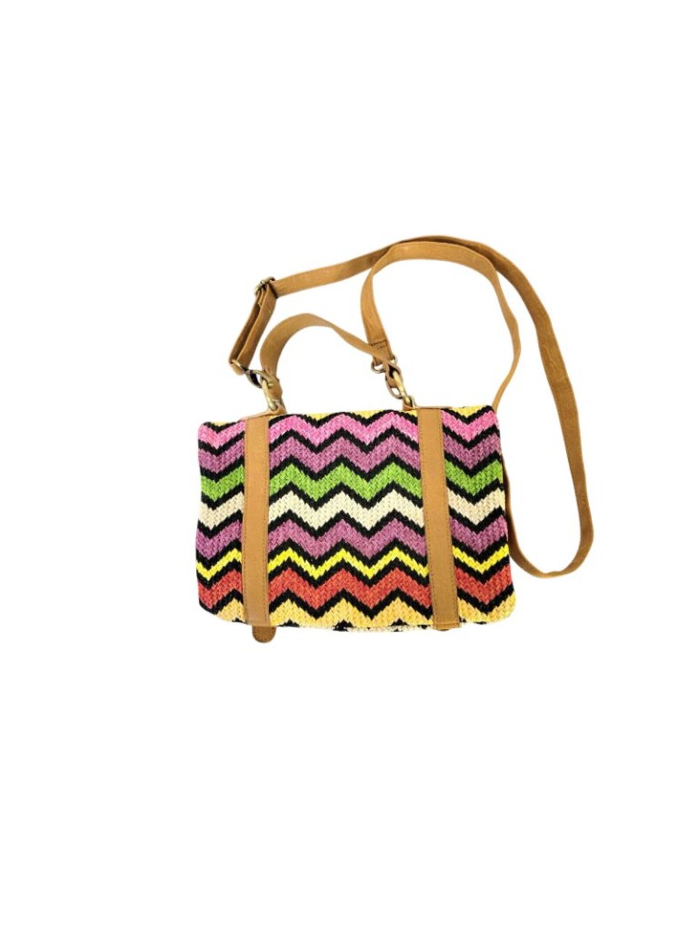 Olivia and Joy Chevron Cross Body Bag - Picture 2 of 6
